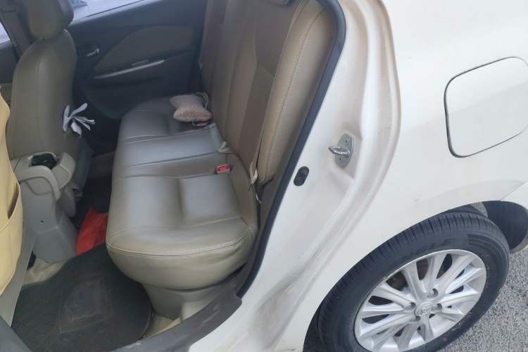 Used Toyota Vios 2011 1.6L GL-i Sunroof Version AT Left Rear Seat