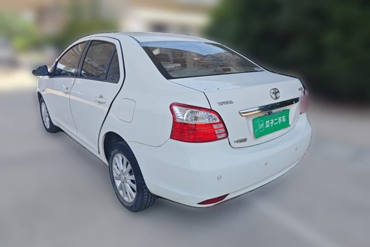 Used Toyota Vios 2011 1.6L GL-i Sunroof Version AT Rear Left 45 Deg
