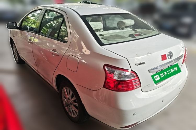 Used Toyota Vios 2011 1.6L GL-i Sunroof Version AT Rear Left 45 Deg