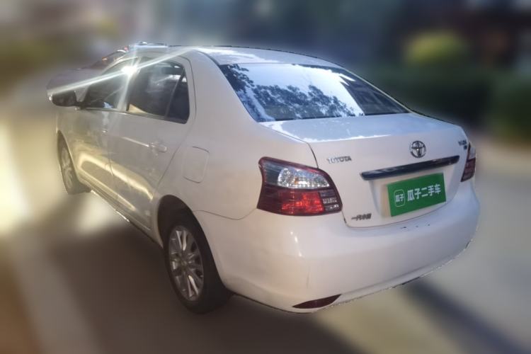 Used Toyota Vios 2011 1.6L GL-i Sunroof Version AT Rear Left 45 Deg