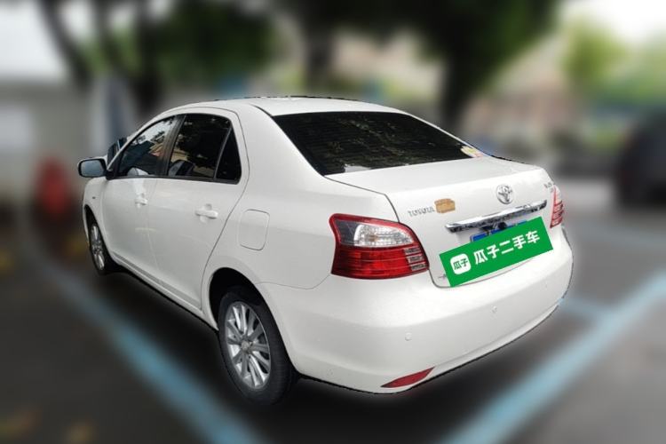 Used Toyota Vios 2011 1.6L GL-i Sunroof Version AT Rear Left 45 Deg
