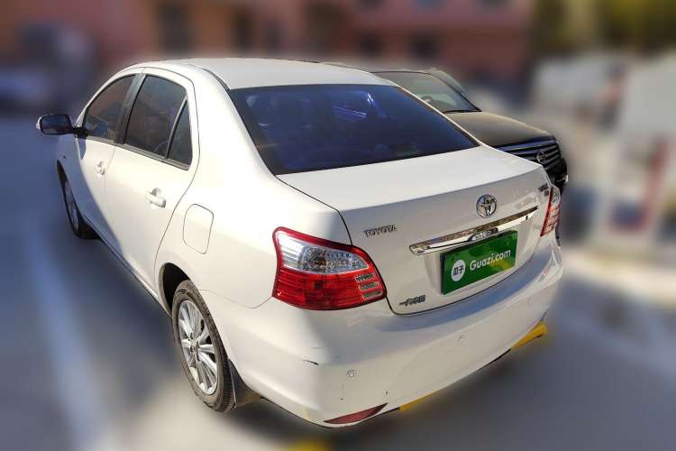 Used Toyota Vios 2011 1.6L GL-i Sunroof Version AT Rear Left 45 Deg