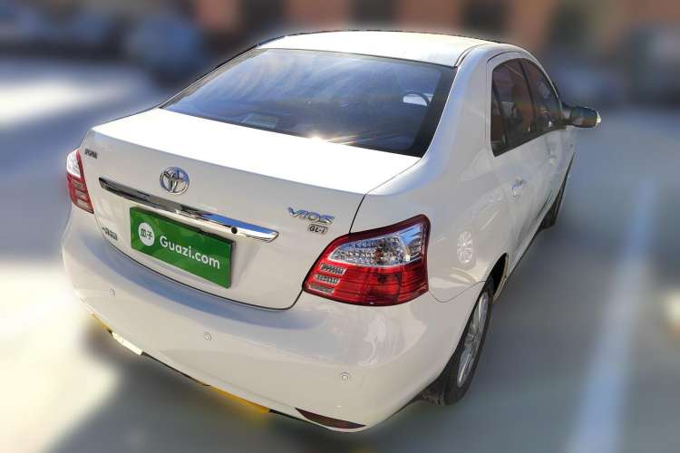 Used Toyota Vios 2011 1.6L GL-i Sunroof Version AT Rear Right 45 Deg