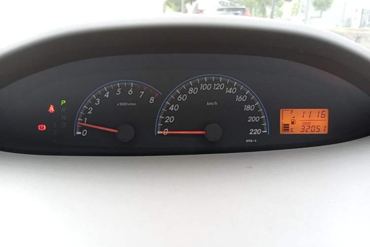 Used Toyota Vios 2013 Special Edition 1.6L GL-i Model with Sunroof Automatic Transmission Instrument Cluster