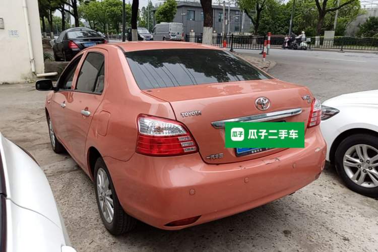 Used Toyota Vios 2013 Special Edition 1.6L GL-i Model with Sunroof Automatic Transmission Rear Left 45 Deg