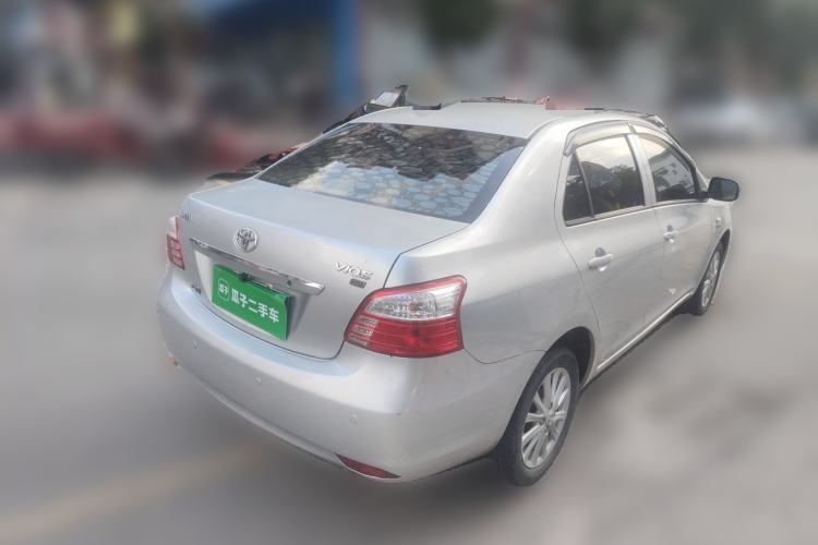 Used Toyota Vios 2013 Special Edition 1.6L GL-i Model with Sunroof Manual Transmission Rear Right 45 Deg