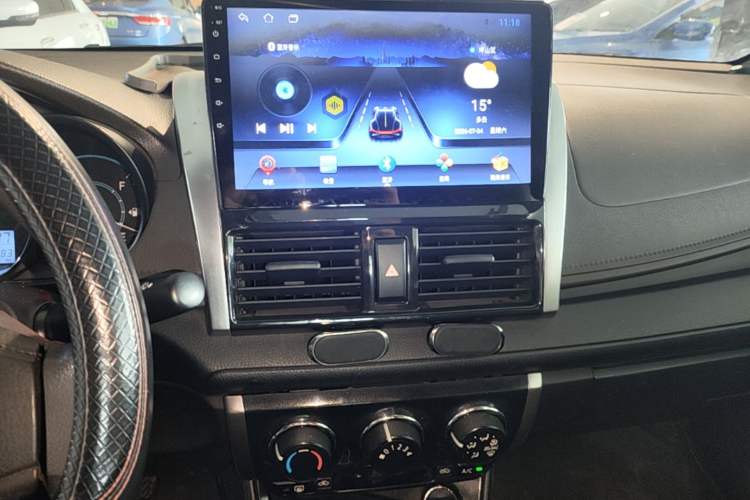 Used Toyota Vios 2014 1.5L Automatic ZhiZhen Edition Audio And AC Panel