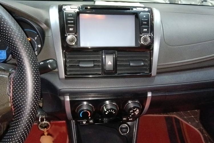 Used Toyota Vios 2014 1.3L Manual Value Edition Audio And AC Panel
