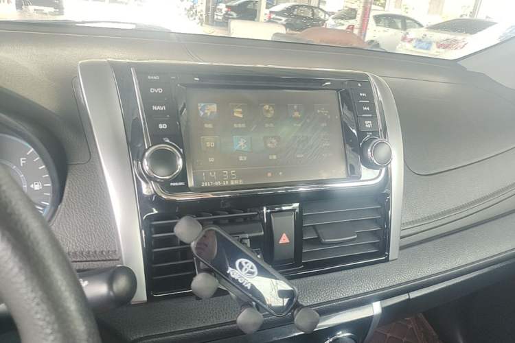 Used Toyota Vios 2014 1.5L Automatic ZhiZhen Edition Audio And AC Panel