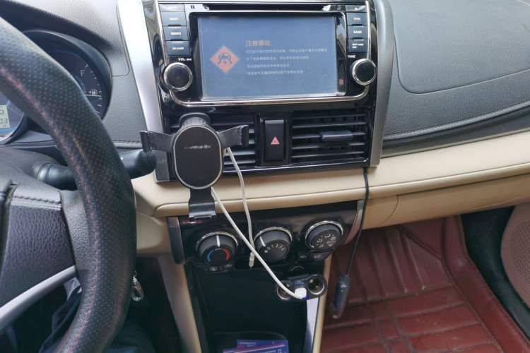 Used Toyota Vios 2014 1.5L Manual ZhiShang Edition Audio And AC Panel