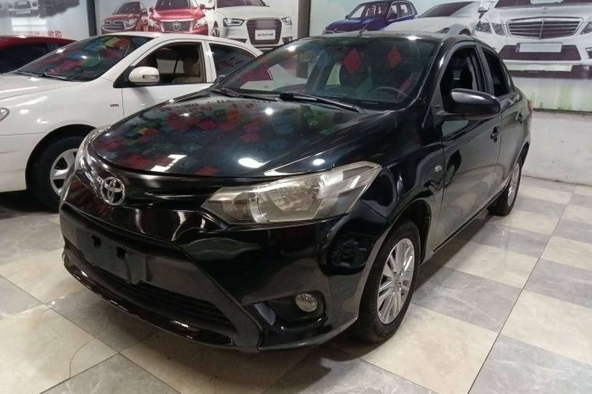 Used Toyota Vios 2014 1.3L Manual Value Edition Front Left 45 Deg