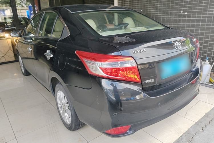 Used Toyota Vios 2014 1.5L Automatic ZhiZhen Edition Rear Left 45 Deg