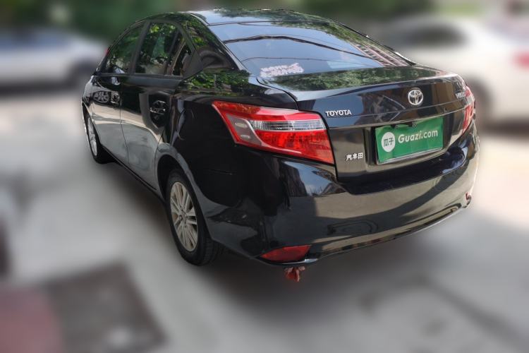 Used Toyota Vios 2014 1.3L Automatic ZhiShang Edition Rear Left 45 Deg