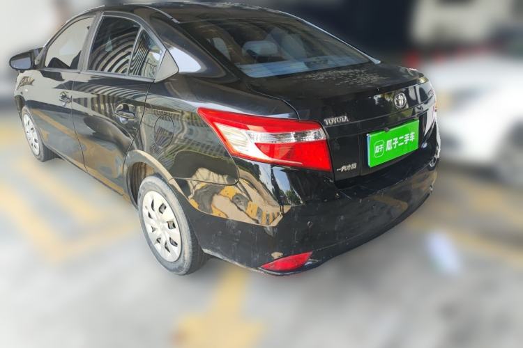 Used Toyota Vios 2014 1.3L Automatic Standard Edition Rear Left 45 Deg