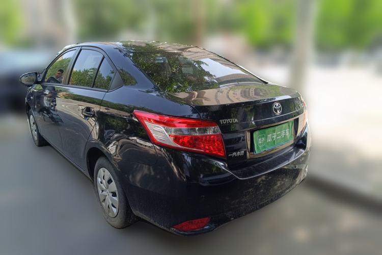 Used Toyota Vios 2014 1.3L Manual Xiang Edition Rear Left 45 Deg