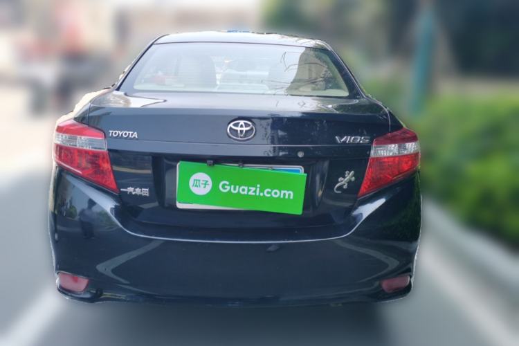 Used Toyota Vios 2014 1.5L Manual ZhiShang Edition Rear