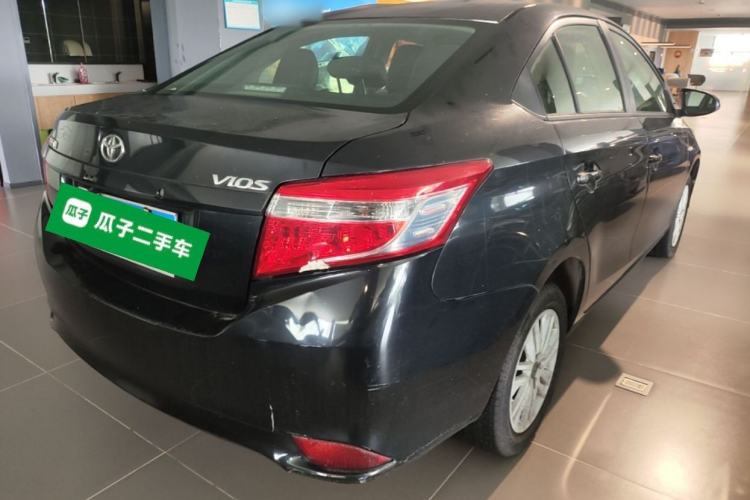 Used Toyota Vios 2014 1.5L Automatic ZhiZhen Edition Rear Right 45 Deg