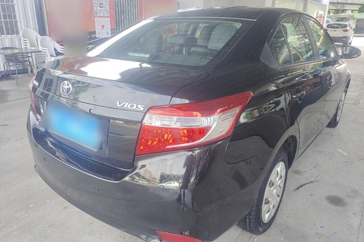 Used Toyota Vios 2014 1.5L Automatic ZhiZhen Edition Rear Right 45 Deg