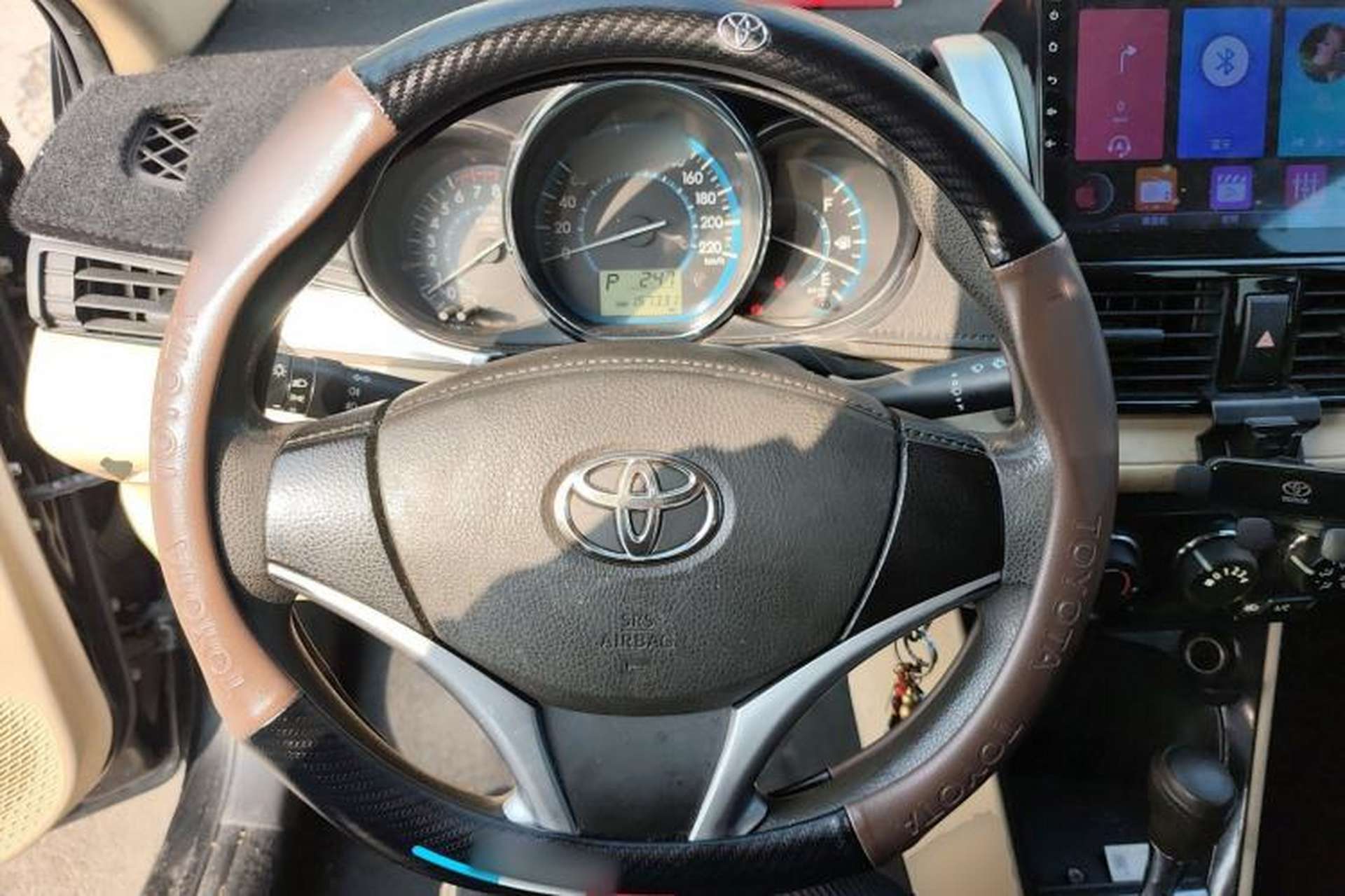 Used Toyota Vios 2014 1.5L Automatic ZhiShang Edition Steering Wheel