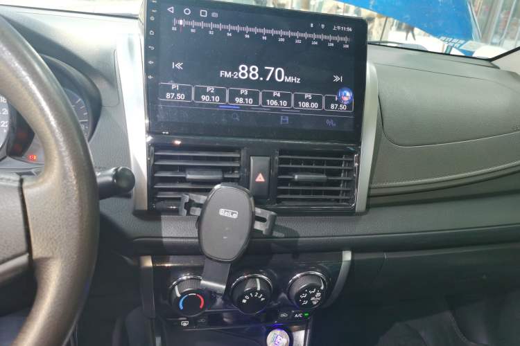 Used Toyota Vios 2014 1.5L Automatic ZhiZhen Edition Audio And AC Panel