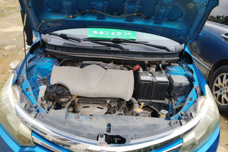 Used Toyota Vios 2014 1.5L Automatic ZhiShang Edition Engine Bay