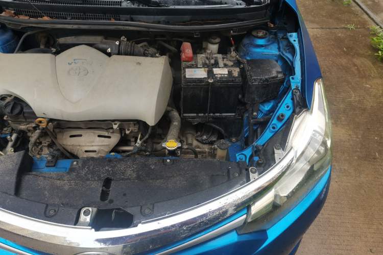 Used Toyota Vios 2014 1.3L Manual Xiang Edition Engine Bay Left