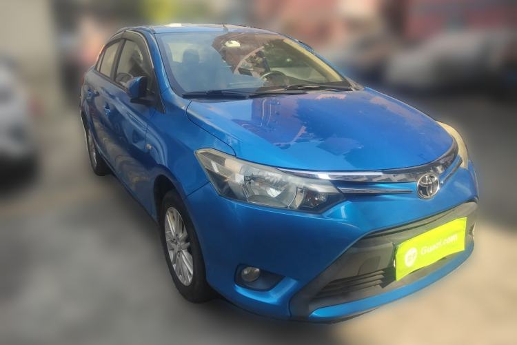 Used Toyota Vios 2014 1.3L Automatic ZhiShang Edition Front Right 45 Deg