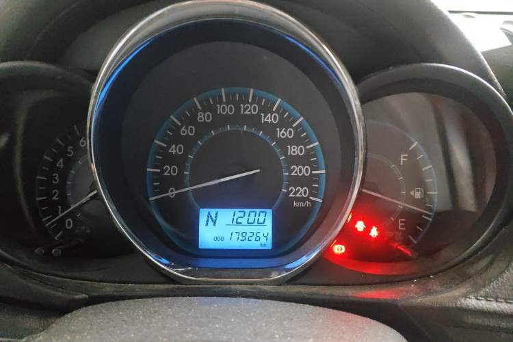 Used Toyota Vios 2014 1.3L Automatic Standard Edition Instrument Cluster