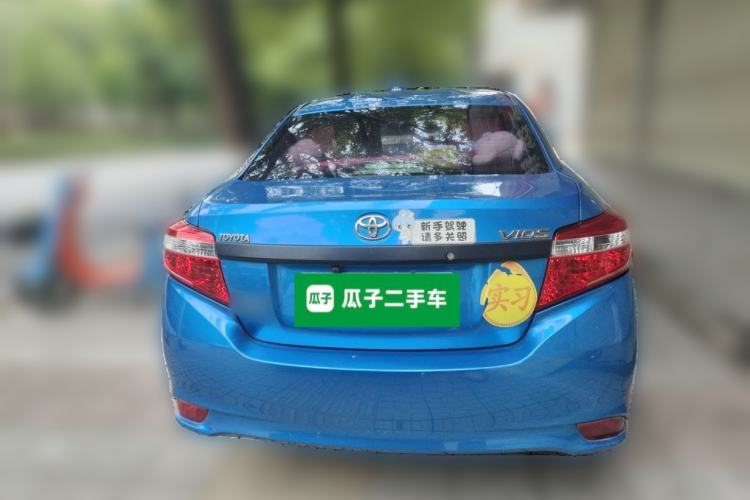 Used Toyota Vios 2014 1.3L Manual Value Edition Rear