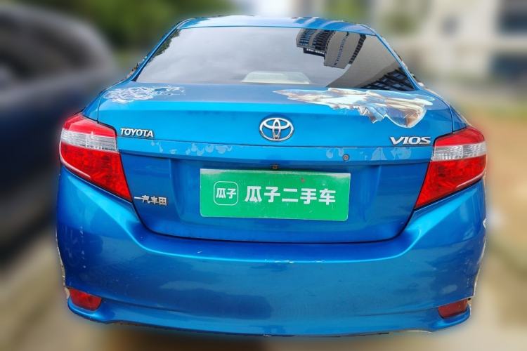Used Toyota Vios 2014 1.5L Automatic ZhiShang Edition Rear