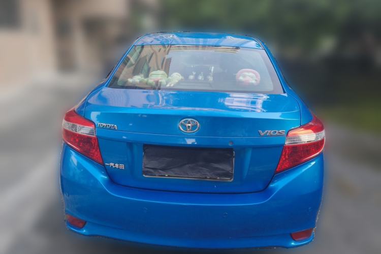 Used Toyota Vios 2014 1.5L Automatic ZhiShang Edition Rear