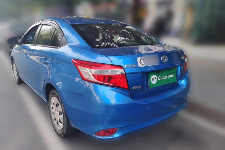 Used Toyota Vios 2014 1.5L Automatic ZhiZhen Edition Rear Left 45 Deg