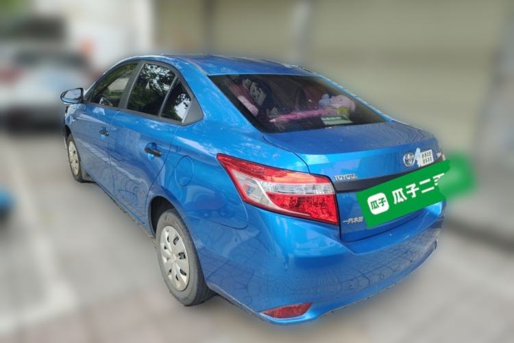 Used Toyota Vios 2014 1.3L Manual Value Edition Rear Left 45 Deg