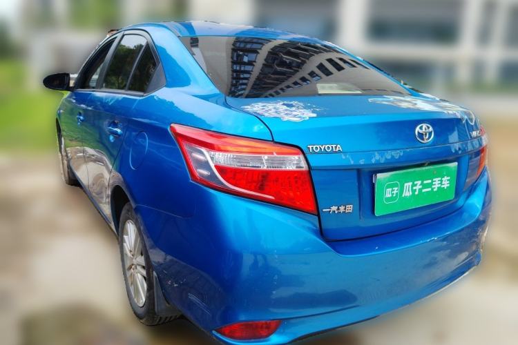 Used Toyota Vios 2014 1.5L Automatic ZhiShang Edition Rear Left 45 Deg