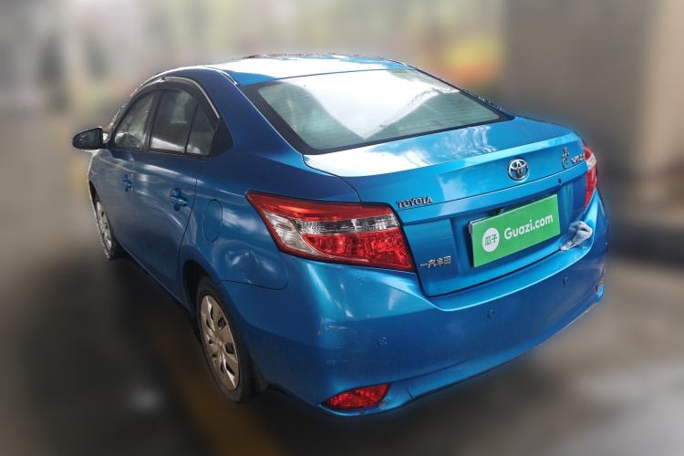 Used Toyota Vios 2014 1.3L Automatic Standard Edition Rear Left 45 Deg