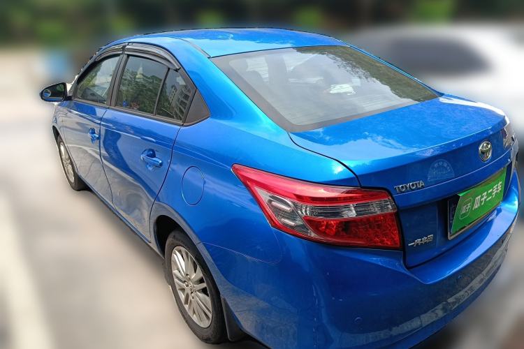 Used Toyota Vios 2014 1.5L Automatic ZhiShang Edition Rear Left 45 Deg