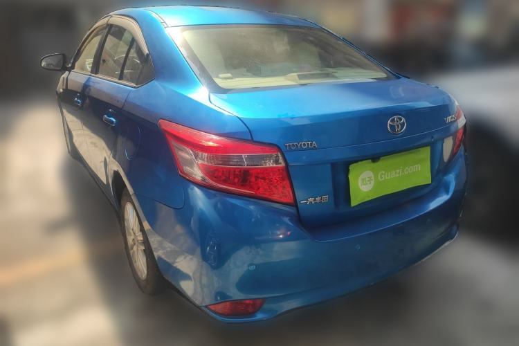 Used Toyota Vios 2014 1.3L Automatic ZhiShang Edition Rear Left 45 Deg