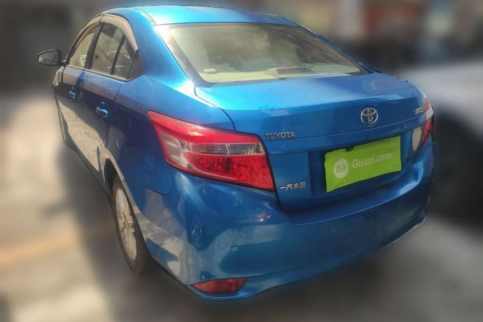 Used Toyota Vios 2014 1.3L Automatic ZhiShang Edition Rear Left 45 Deg