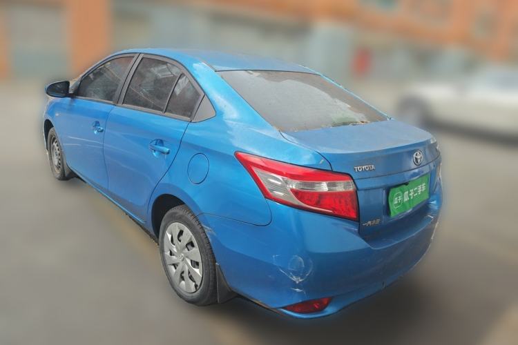 Used Toyota Vios 2014 1.5L Automatic ZhiZhen Edition Rear Left 45 Deg