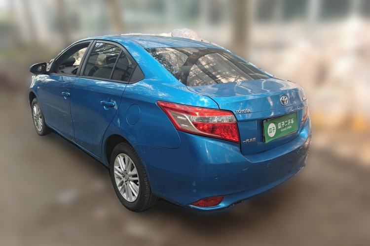 Used Toyota Vios 2014 1.3L Automatic Standard Edition Rear Left 45 Deg
