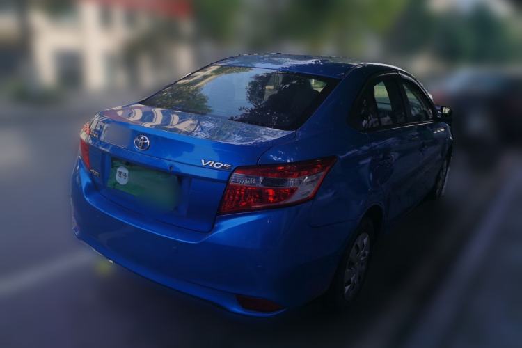 Used Toyota Vios 2014 1.5L Automatic ZhiZhen Edition Rear Right 45 Deg