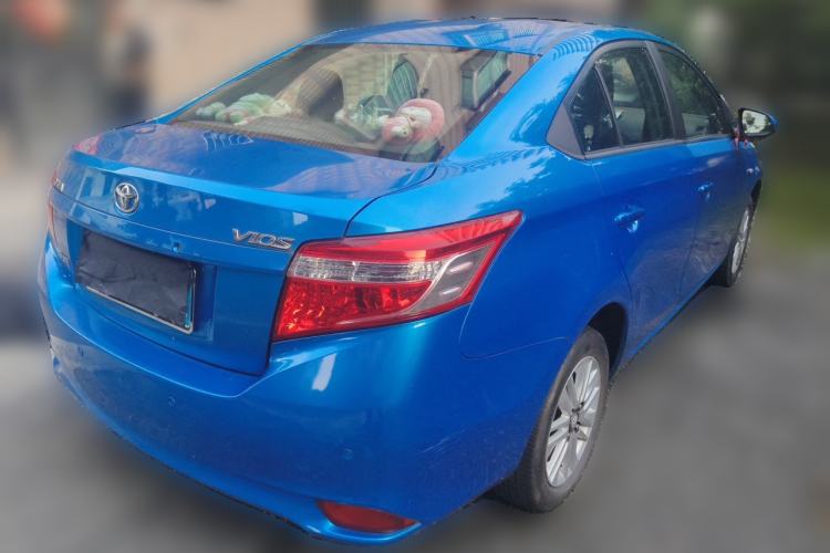 Used Toyota Vios 2014 1.5L Automatic ZhiShang Edition Rear Right 45 Deg