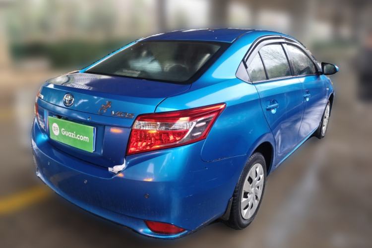 Used Toyota Vios 2014 1.3L Automatic Standard Edition Rear Right 45 Deg