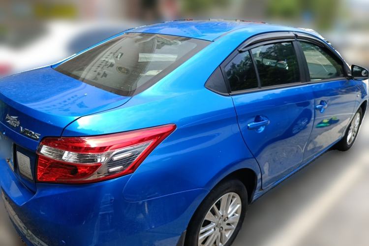 Used Toyota Vios 2014 1.5L Automatic ZhiShang Edition Rear Right 45 Deg