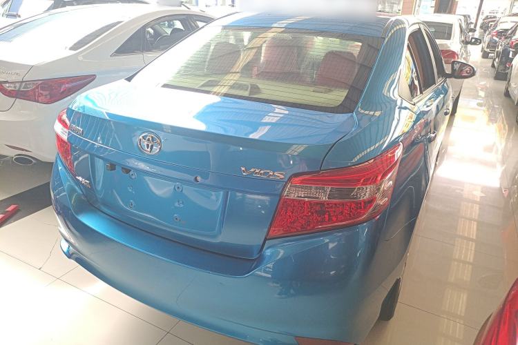 Used Toyota Vios 2014 1.5L Automatic ZhiZhen Edition Rear Right 45 Deg