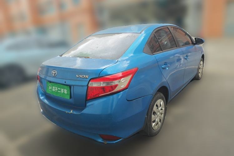 Used Toyota Vios 2014 1.5L Automatic ZhiZhen Edition Rear Right 45 Deg