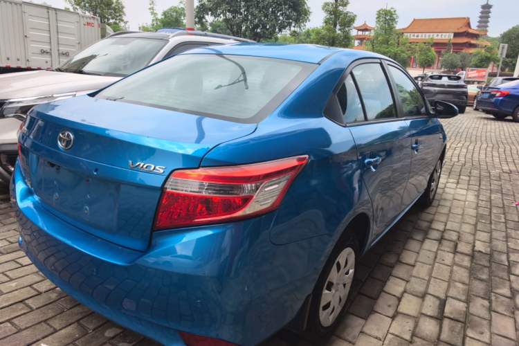 Used Toyota Vios 2014 1.5L Automatic ZhiZhen Edition Rear Right 45 Deg