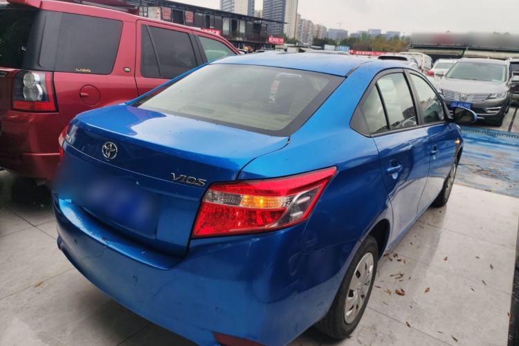 Used Toyota Vios 2014 1.3L Manual Xiang Edition Rear Right 45 Deg