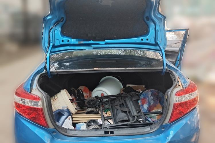 Used Toyota Vios 2014 1.3L Automatic Standard Edition Trunk