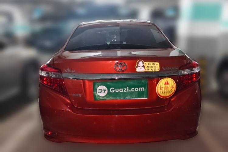 Used Toyota Vios 2014 1.5L Automatic ZhiZun Edition Rear